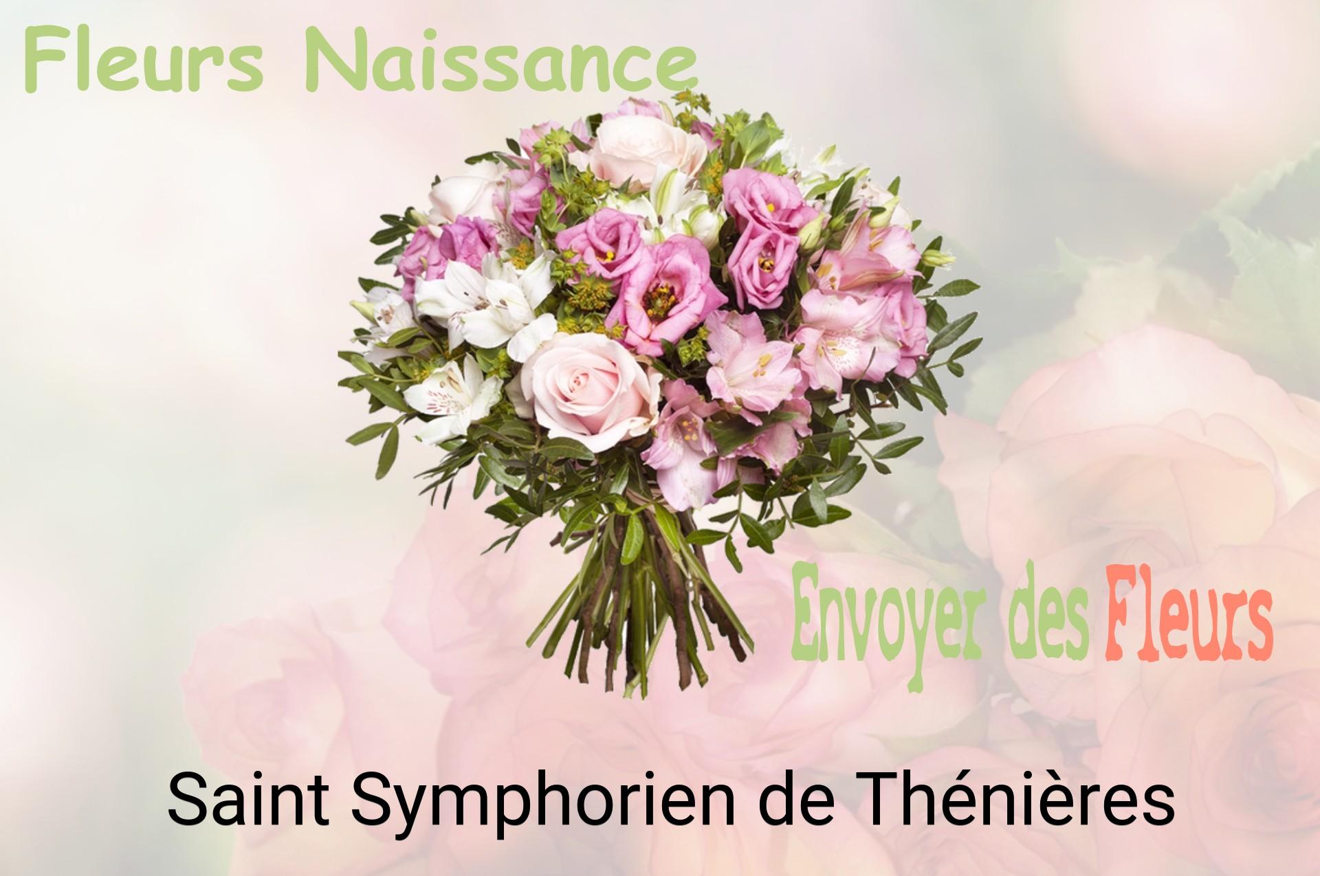 Bouquet de fleurs de naissance livré à Saint-Symphorien-de-Thénières