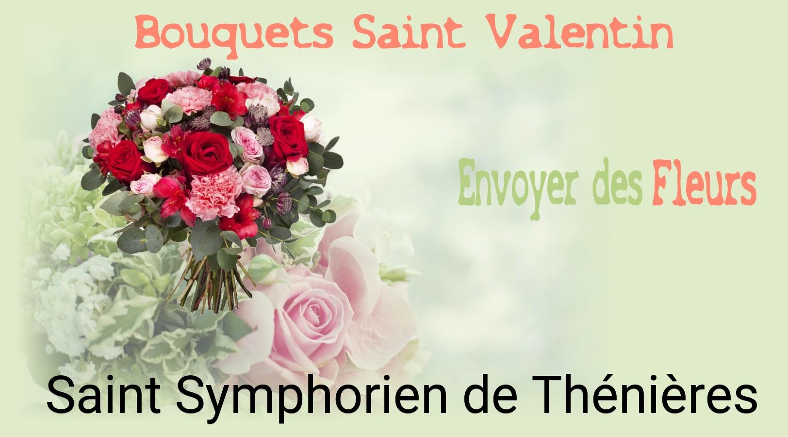 Roses de Saint-Valentin livrées à Saint-Symphorien-de-Thénières